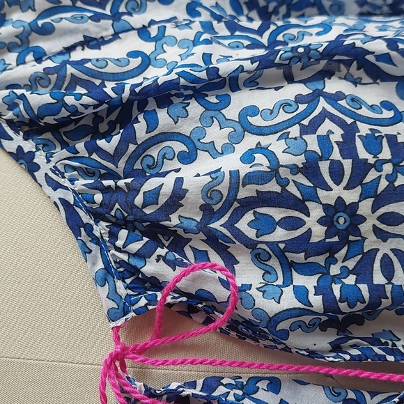 Milly For Design Nation Floral Cotton Top - Picture 2 of 6